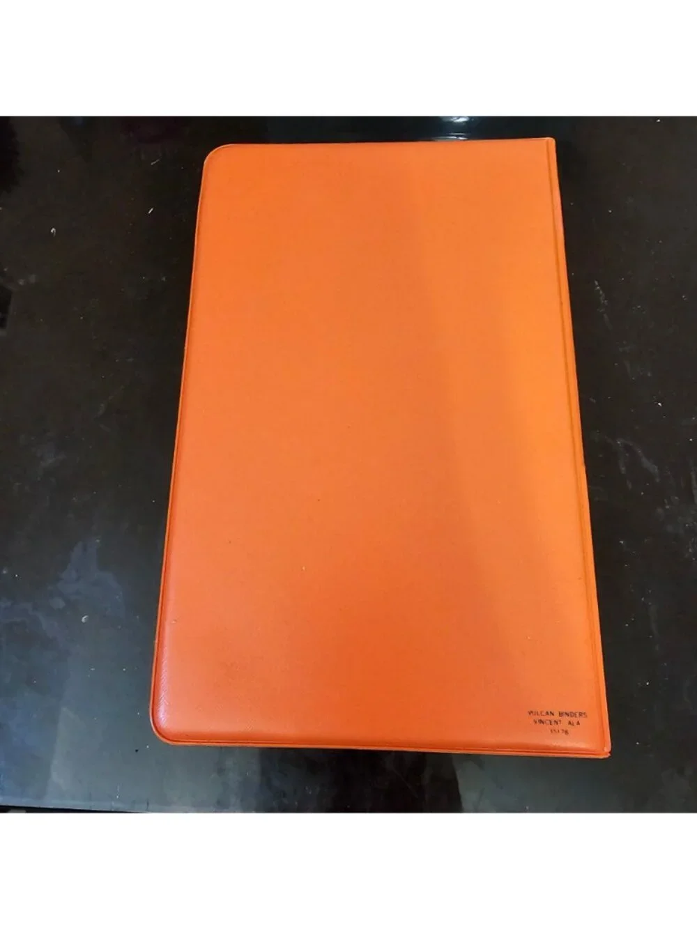 Auburn University E-Day 86 Orange Notebook Organizer Vintage Agenda Planner Febr